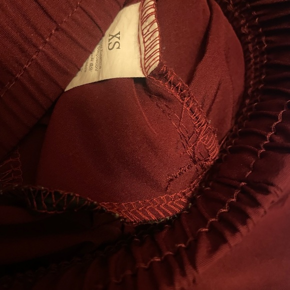 Red Drawstring Shorts - Picture 3 of 3